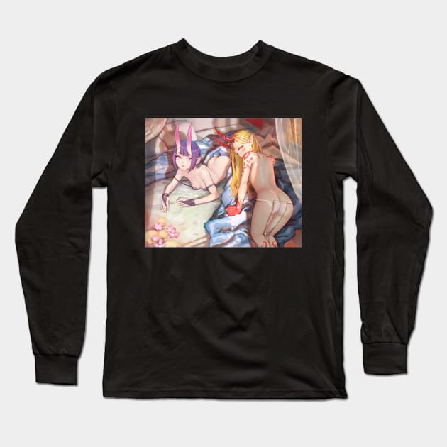 FGO series 3 - shuten douji and  ibarak Long Sleeve T-Shirt by yugenNovel